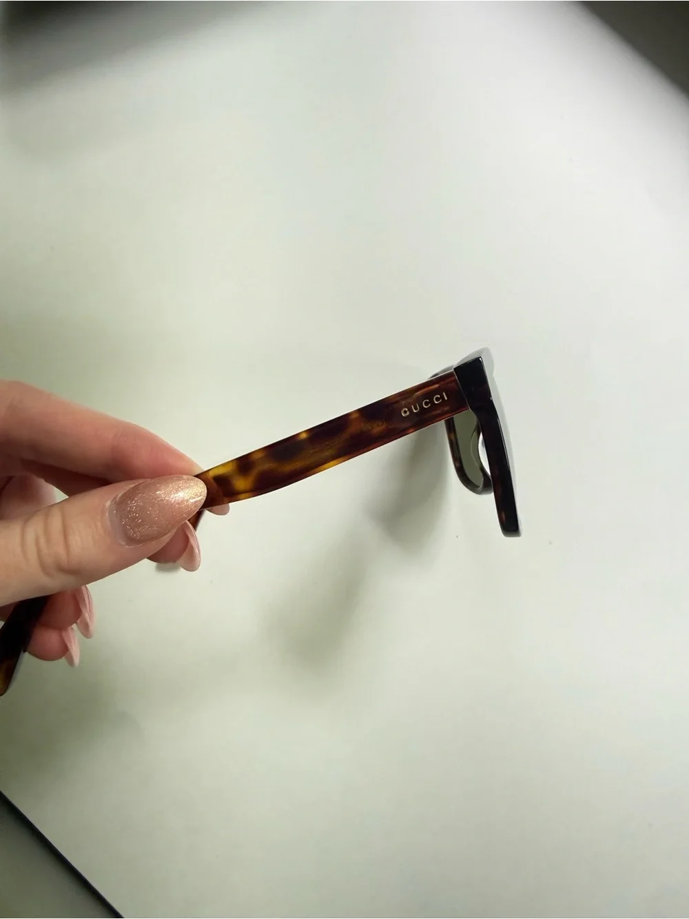 AUTHENTIC Gucci Tortoiseshell/Brown Oversized Sunglasses